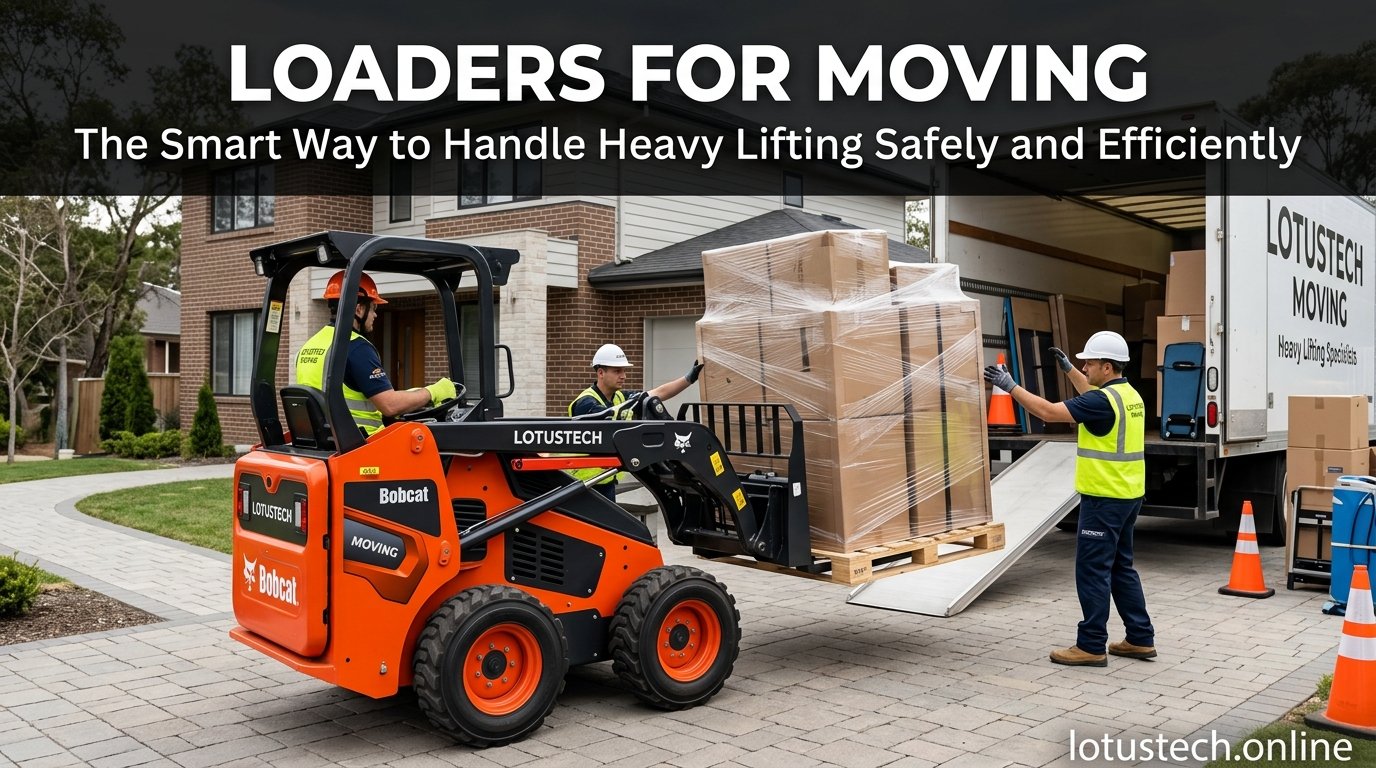Loaders for Moving: Smart and Safe Heavy Lifting Solutions