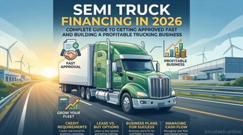 Semi Truck Financing in 2026 Complete Guide to Getting Approved Fast and Building a Profitable Trucking Business